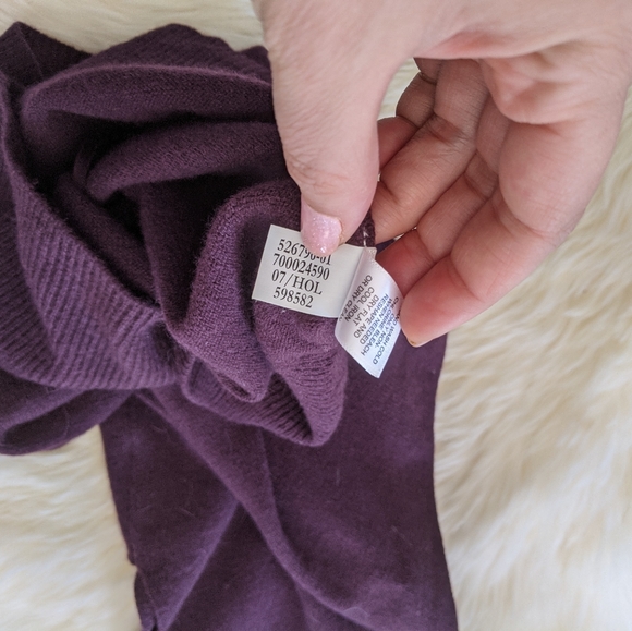 👕BANANA REPUBLIC - Wool/Cashmere Blend One Shoulder - Picture 4 of 7